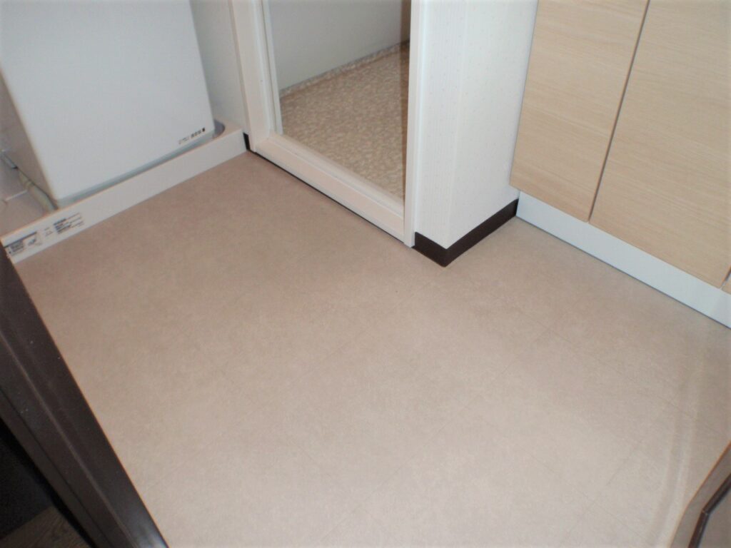 クッションフロア張り替え